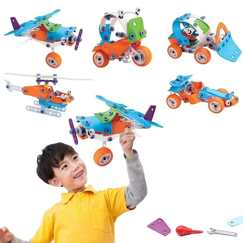 Bouw Genius Playset™ - Constructie Capriolen - STEM-Speelgoed