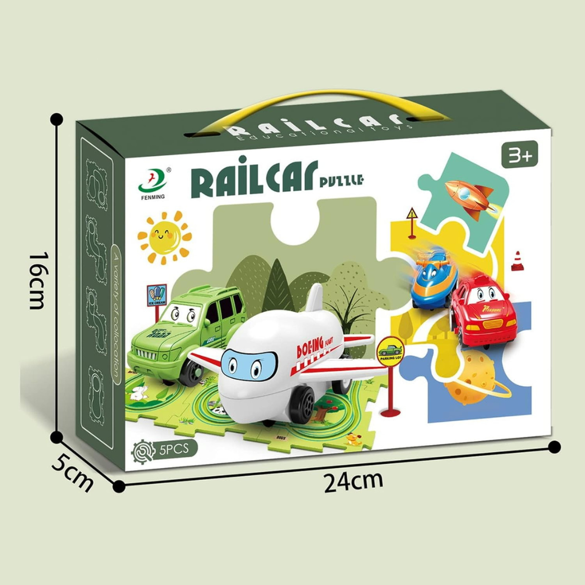 Car Track™ - Bouw, speel en ontdek - Speelgoedautoset