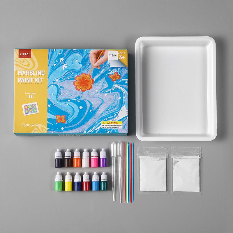 Water Marbling Verf Set™ - Kleurrijk kunstwerk op waterbasis | Verf ingesteld
