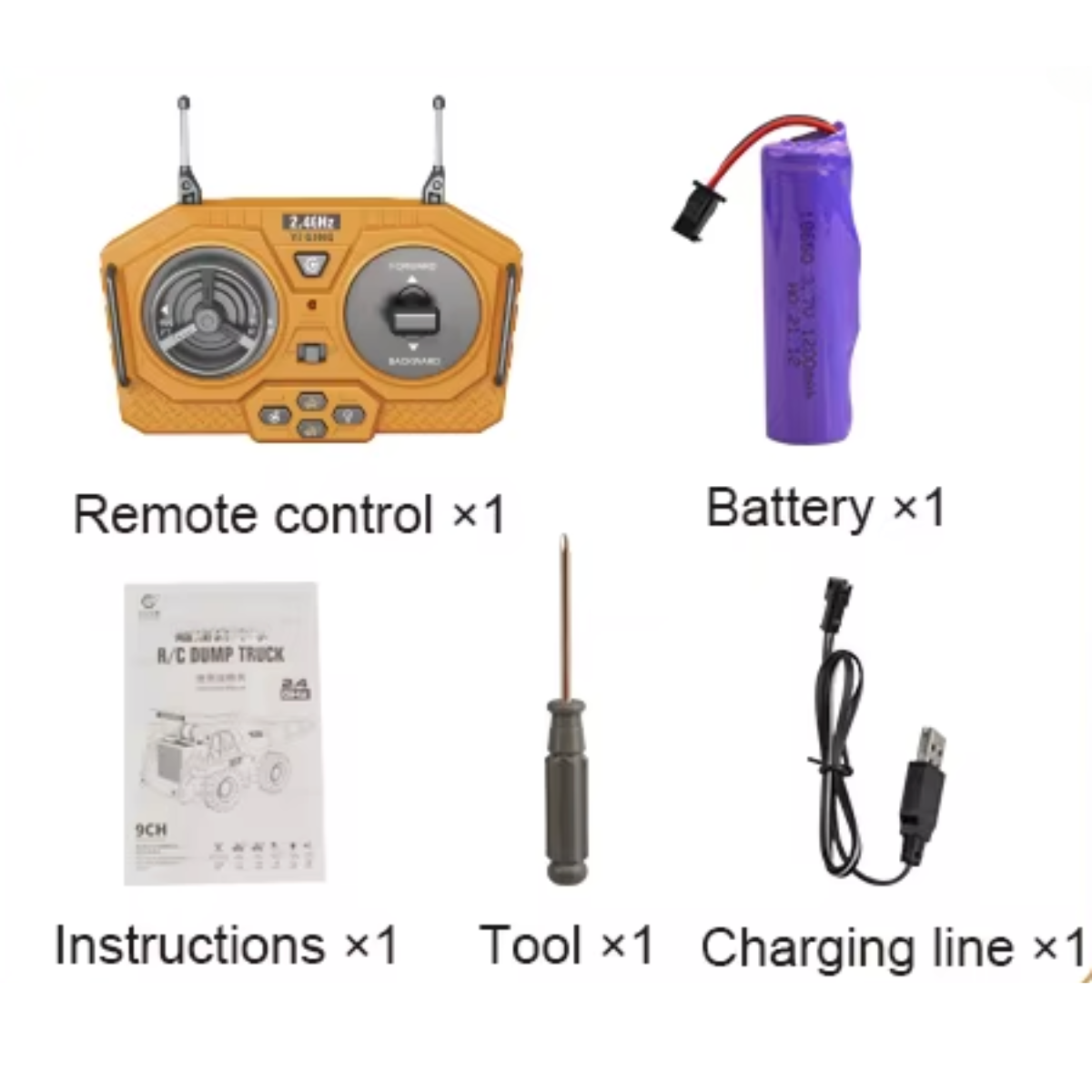 MegaMover™ - Perfect voor kinderen en jonge bouwers - RC Bouwvoertuig