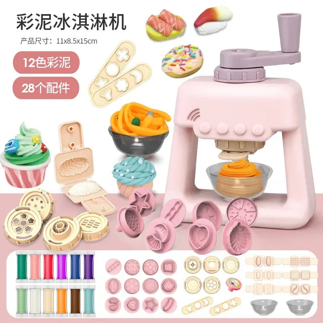 Ice-Cream Maker Set™ - Culinaire Pret - Ijsmaker Keukenspeelgoed