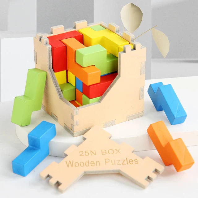 Woods™ - Trein je brein - 3D Tetris Puzzel