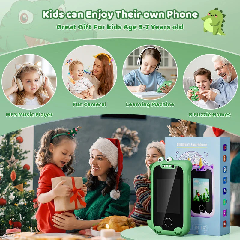 Kids Playphone™ - Van muziek tot selfies - Speelgoedtelefoon