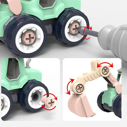 Bouw-Masters Mini Engineering Voertuigenset 
