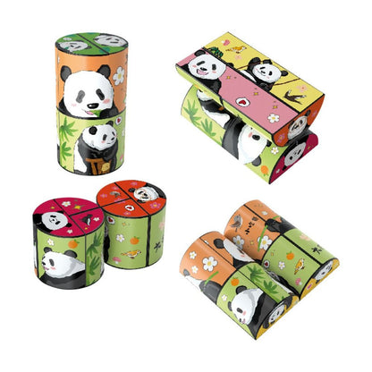 Panda Puzzle™ - educatief vermaak - Puzzelkubus
