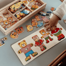 Bos™ | Houten verkleedpuzzel 'Boris'