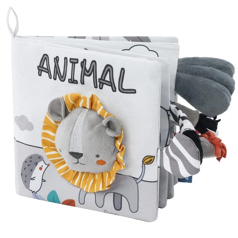 Zacht Zintuiglijk Boekje – Voelen &amp; Ontdekken – Babyboekje 