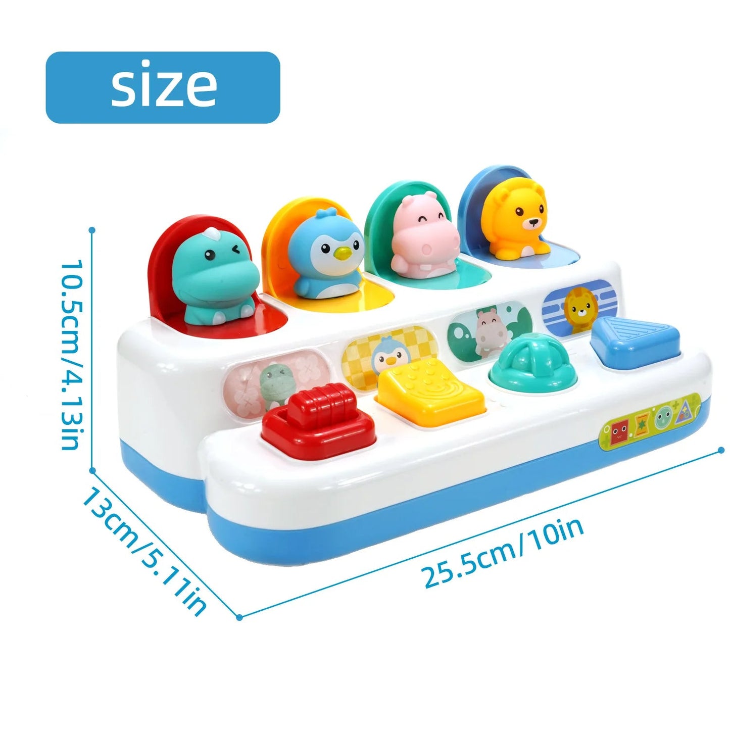Baby Button Toy™ - Ploppend plezier - Babyspeelgoed