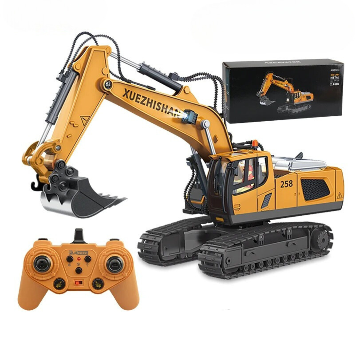 MegaMover™ - Perfect voor kinderen en jonge bouwers - RC Bouwvoertuig 