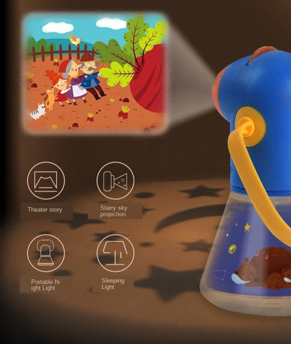 Storybook Torch™ - Projecteer je verhaaltjes - Dia projectielamp