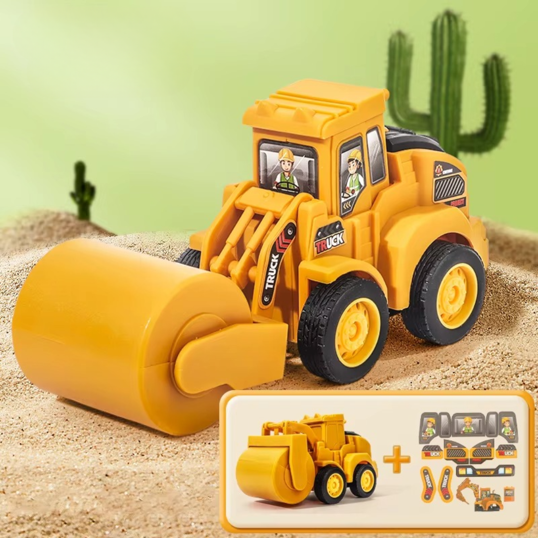 Construction Toy™ - Kleine ingenieurs in actie - Speelgoed Graafmachine