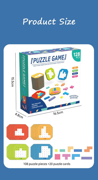 Logic Blocks™ – Kleur &amp; Creativiteit – Geometrische Puzzel 