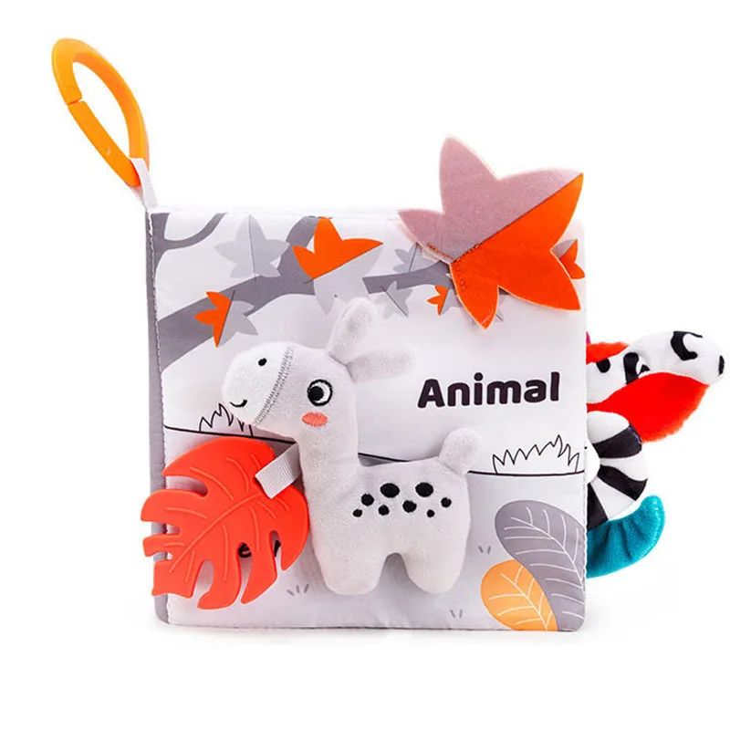 Zacht Zintuiglijk Boekje – Voelen &amp; Ontdekken – Babyboekje 