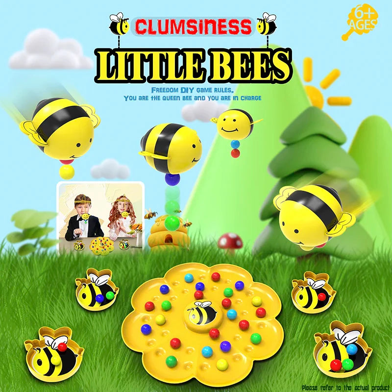 Buzzy Bee Magnetgame™ - Gegarandeerd een Lachexplosie - Onhandigheidsbordspel 