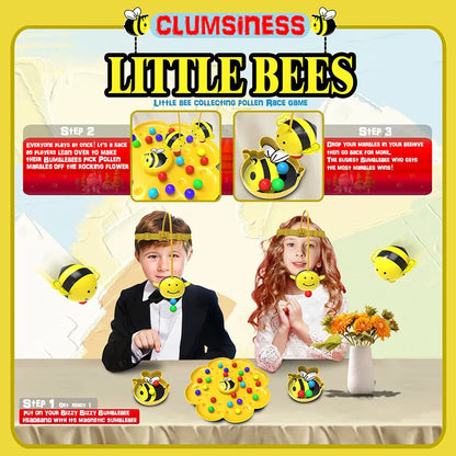 Buzzy Bee Magnetgame™ - Gegarandeerd een Lachexplosie - Onhandigheidsbordspel 