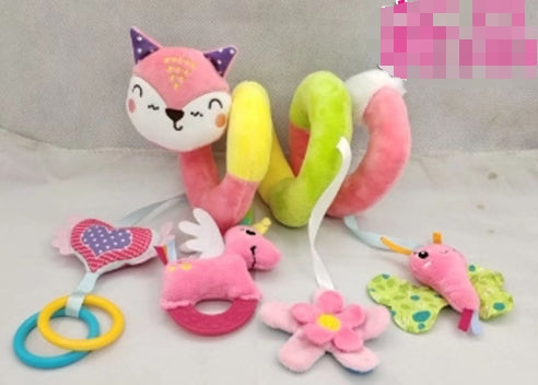 Baby Mobile Snake™ - Voor aan de kinderwagen of autostoeltje - Grijpspeelgoed 