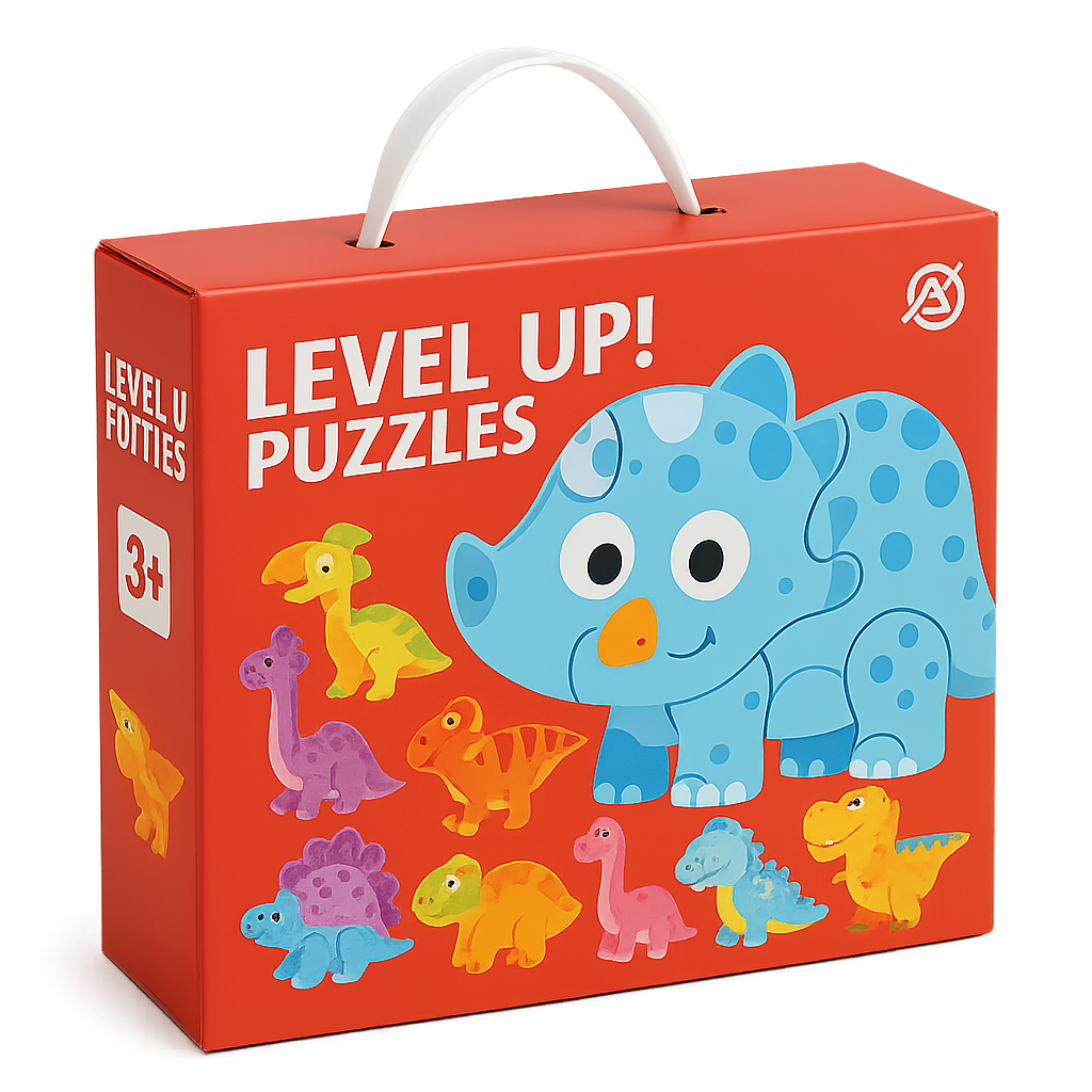 Woods™ - Fijne Motoriek &amp; Creatief - 6-in-1 Puzzel 