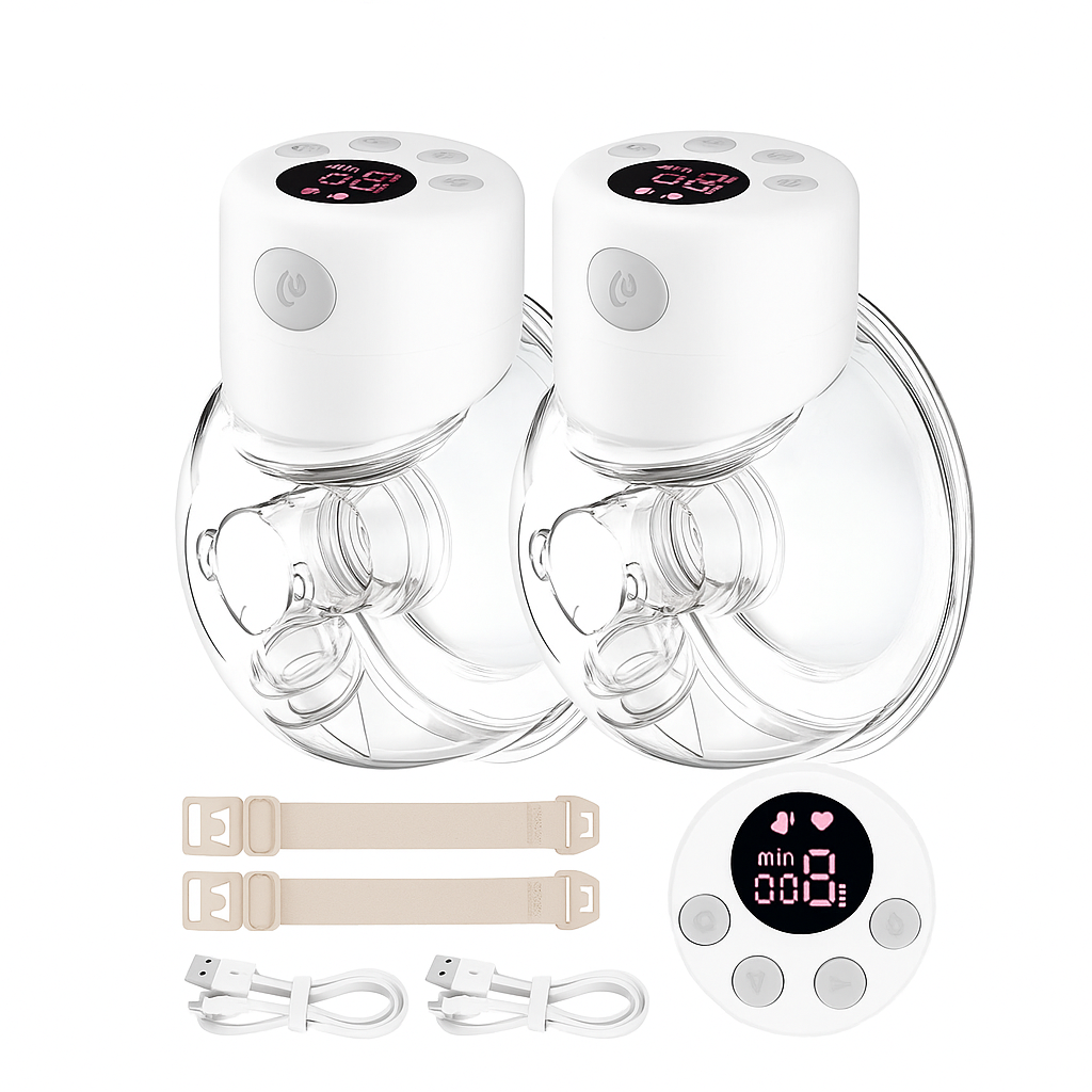 MammaFlow – Draadloos &amp; Discreet – Handsfree Elektrische Borstkolf 