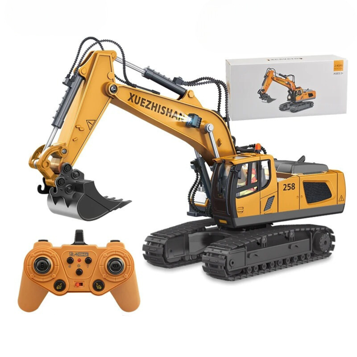 MegaMover™ - Perfect voor kinderen en jonge bouwers - RC Bouwvoertuig 