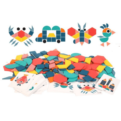 Bos™ | Ontwikkel de creativiteit - Geometrische Vormenpuzzel