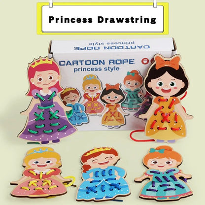 TiePal - Stikken &amp; Spelen – Veterstrik Speelbord 