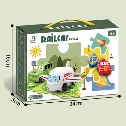 Car Track™ - Bouw, speel en ontdek - Speelgoedautoset