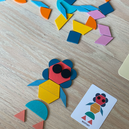 Bos™ | Ontwikkel de creativiteit - Geometrische Vormenpuzzel