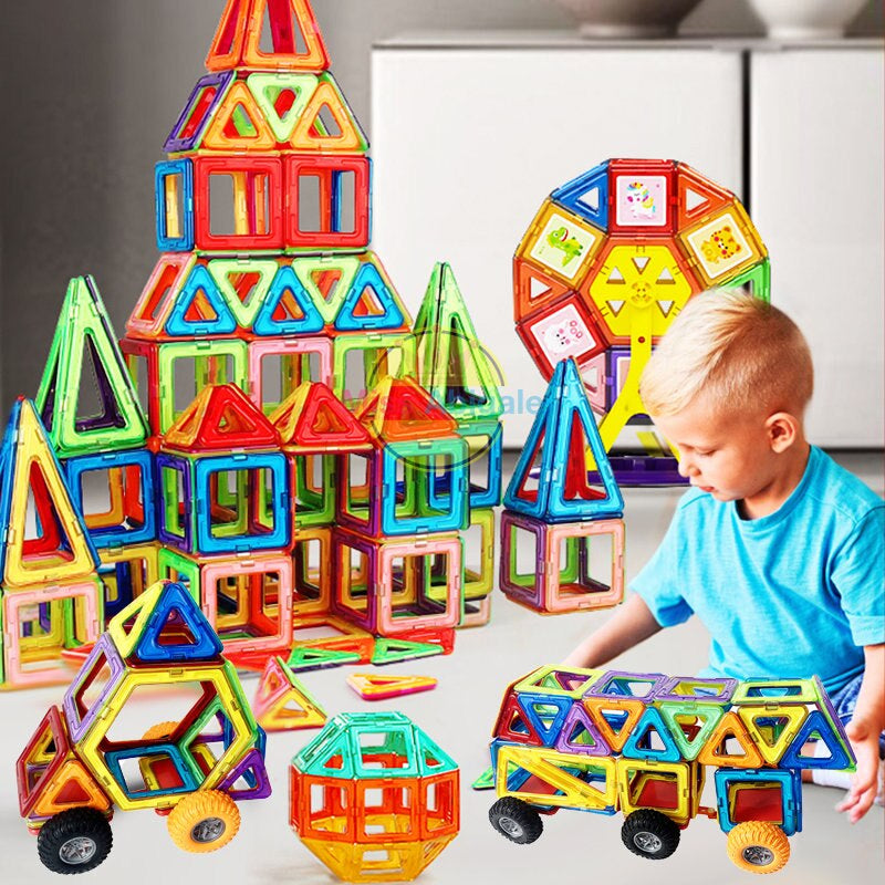 Magnet Building Blocks™ - Ontplooi de eigen creativiteit - magnetische tegels