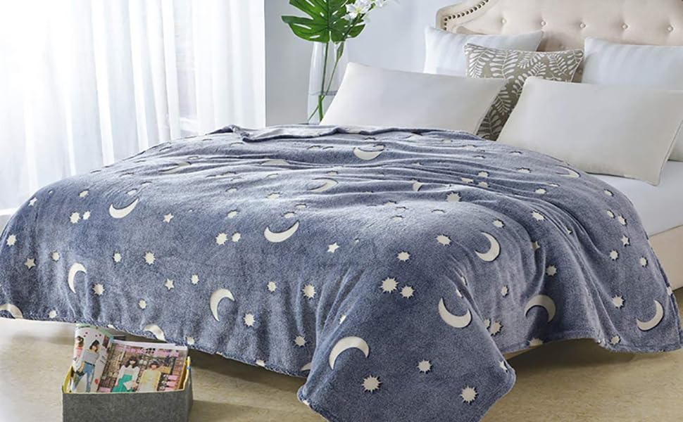 Glow In The Dark Deken™ - Sprankelende dromen - Glow in the dark deken