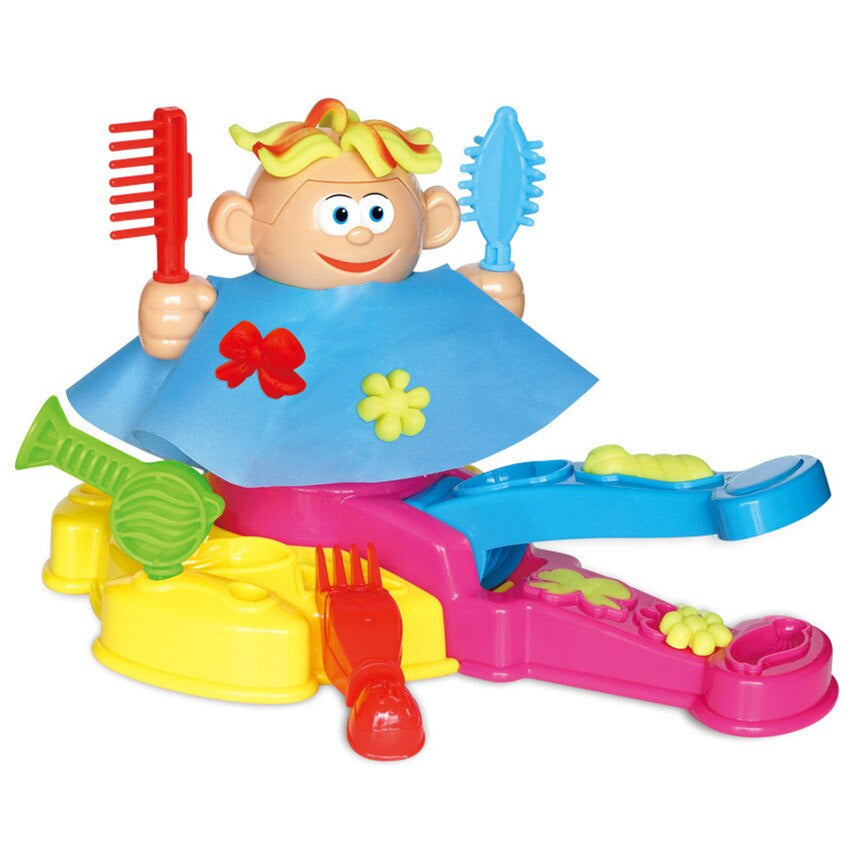 Clay Hairdresser Set™ - Haarsalon Avontuur - Kapper kleiset