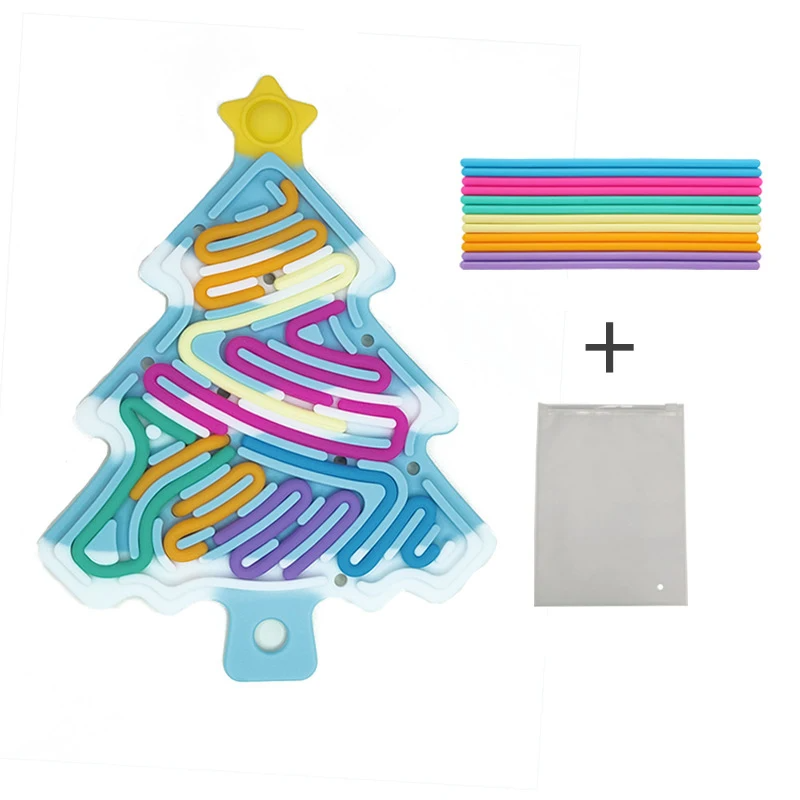 Xmas Tree Fidget Toy™ - Compact, Kerstig &amp; Leuk - Siliconen Fidget Kerstboom 