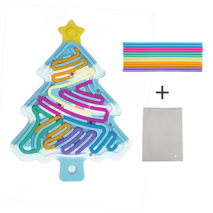 Xmas Tree Fidget Toy™ - Compact, Kerstig &amp; Leuk - Siliconen Fidget Kerstboom 