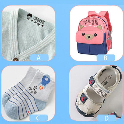 Customised Name Stamp™ - Eenvoudig personaliseren - Kledingstempel