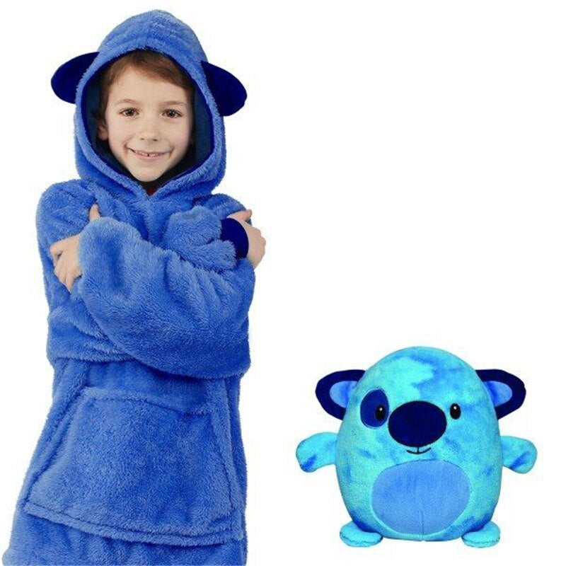 KnuffelHoodie™ - Hoodie en knuffel in een! - Warm en multifunctioneel