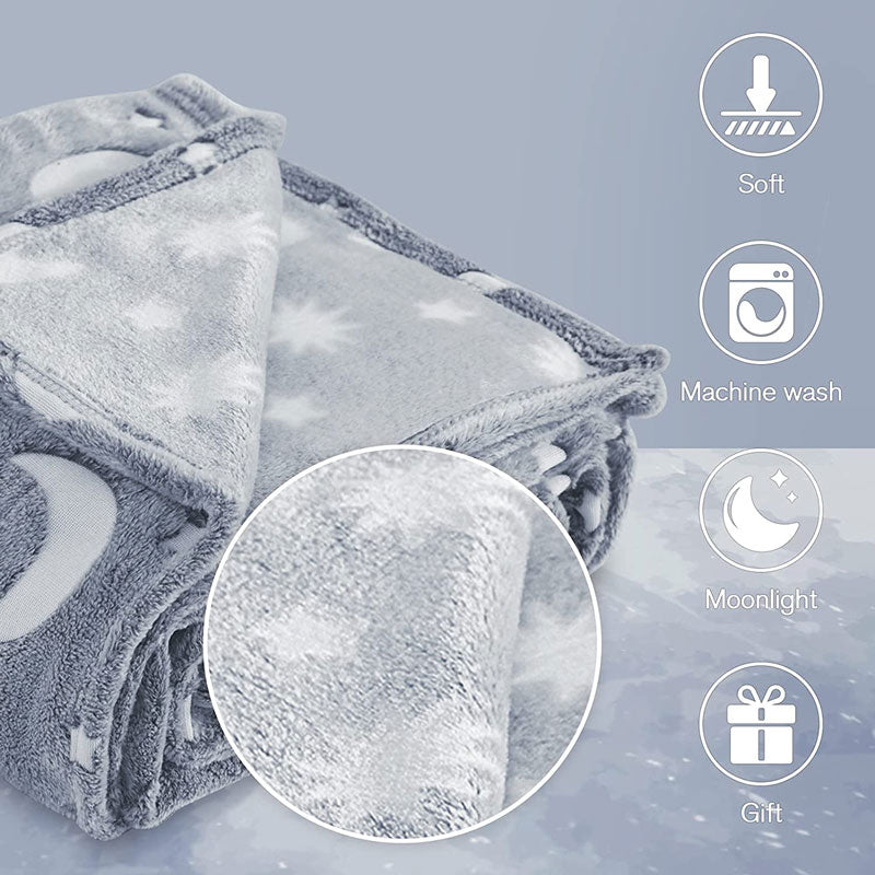 Glow In The Dark Deken™ - Sprankelende dromen - Glow in the dark deken