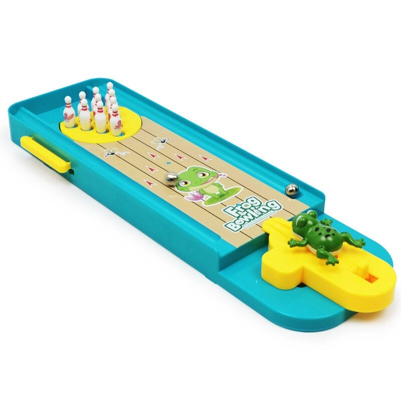 Frog Bowling™ - Bevordert de motoriek - Mini Kikker Bowlingbaan