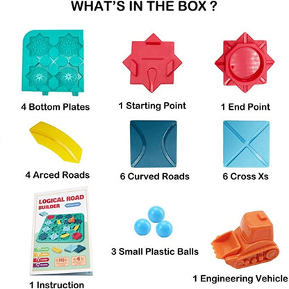 InspiriBuild™ - Bouw &amp; leer! - Logische wegenbouwer