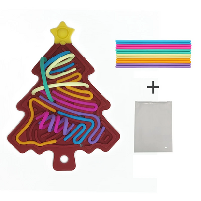 Xmas Tree Fidget Toy™ - Compact, Kerstig &amp; Leuk - Siliconen Fidget Kerstboom 