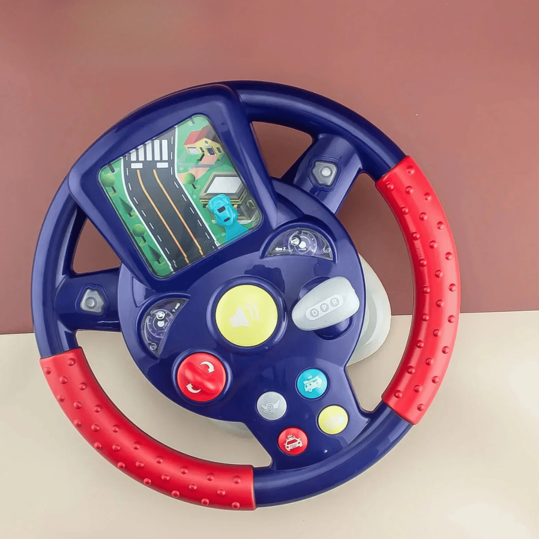 Toy Steering Wheel™ - Mini-Stuurtjes, Maxi-Plezier - Speelgoed Stuurwiel 