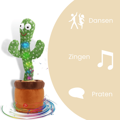 Happy Cactus™ - Reageren op geluid - De pratende cactus