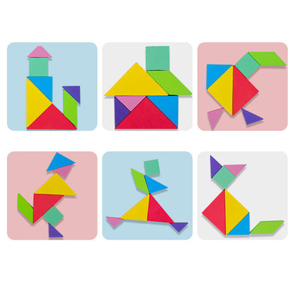 3D Puzzel Tangram Game™ - Eindeloos puzzelplezier - Magnetisch puzzelspel