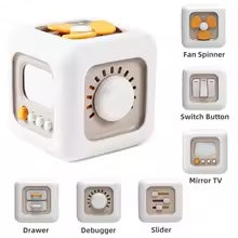 Cube Senses Toy™ - Leerzaam &amp; Leuk - Kubus Zintuigen Speelgoed 