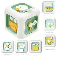 Cube Senses Toy™ - Leerzaam &amp; Leuk - Kubus Zintuigen Speelgoed 