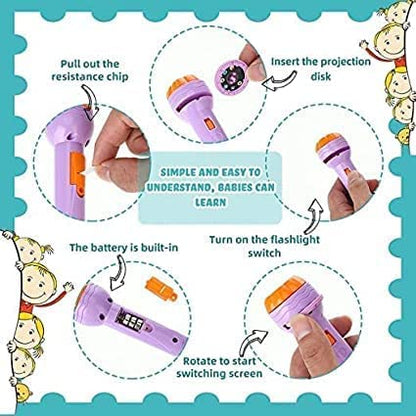 Story Torch™ - Bedtijd Magie - Zaklampprojector 