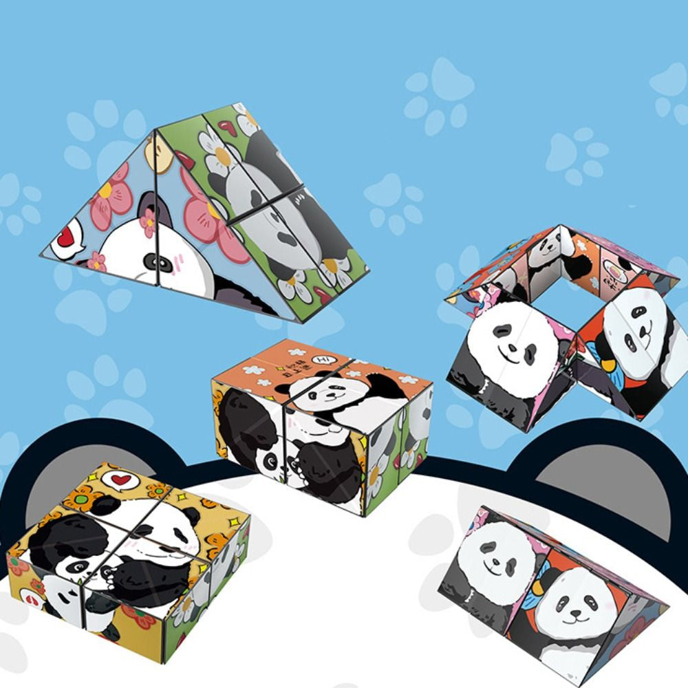 Panda Puzzle™ - educatief vermaak - Puzzelkubus