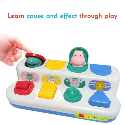 Baby Button Toy™ - Ploppend plezier - Babyspeelgoed