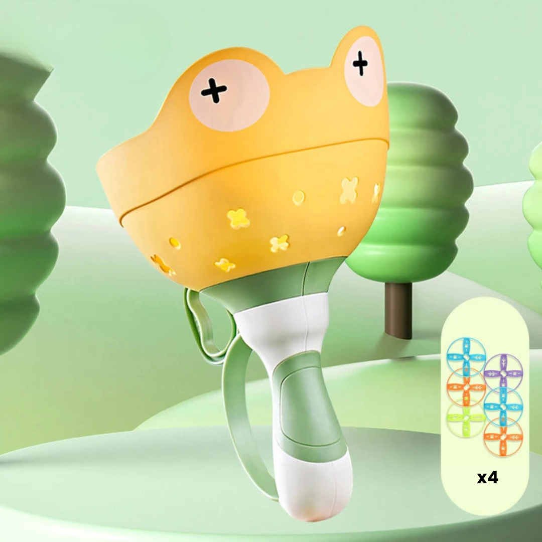 Flying Disc Set™ - Lanceren en Lachen - Frisbee-katapult 