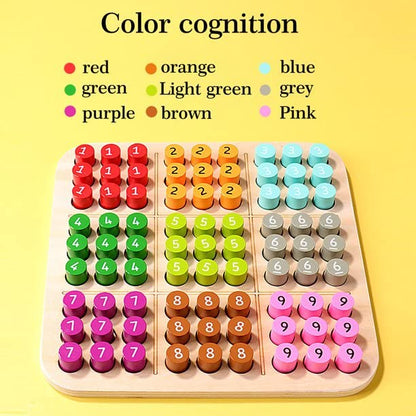 Woods™ - Urenlang speelplezier! - Houten 3D-sudoku