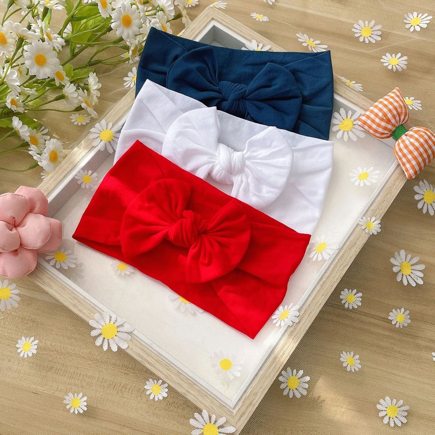 Mini Fashion – Modieus &amp; Zacht – Kinder Strik Haarbanden 