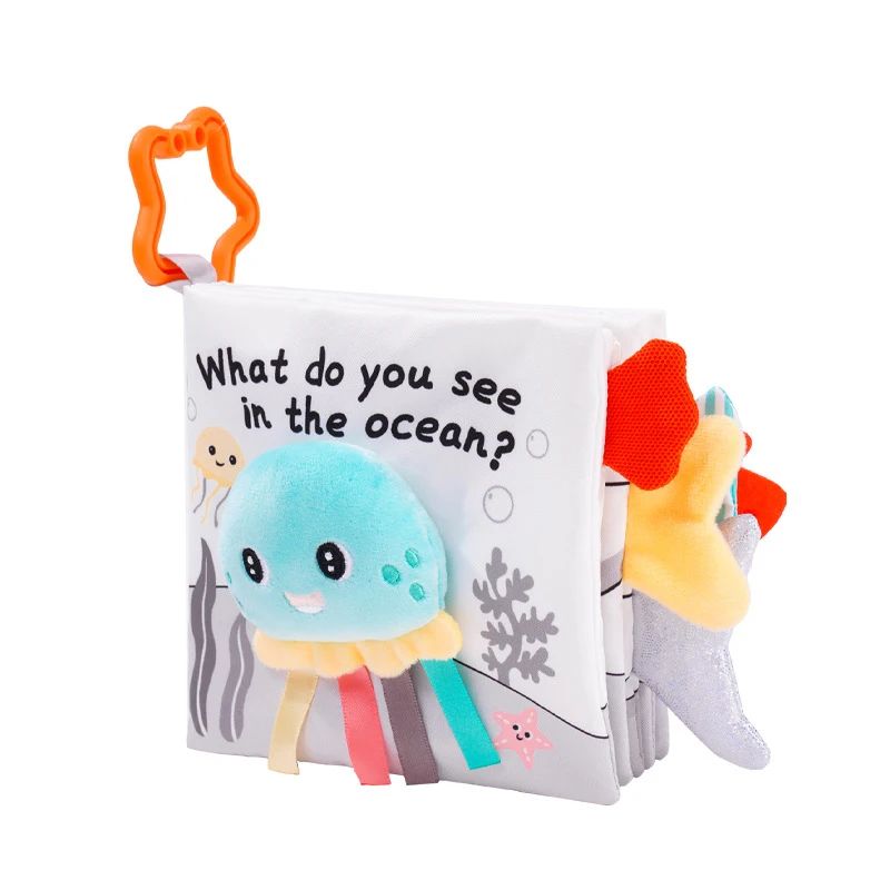 Zacht Zintuiglijk Boekje – Voelen &amp; Ontdekken – Babyboekje 